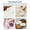 Avery Printable Arched Square Business Cards, Sure Feed Technology, 2" x 2-2/10", Glossy White Cardstock, Print-to-The-Edge, Laser/Inkjet Printable, 120 Total
